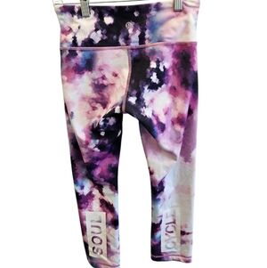 Lululemon Soulcycle Blooming Pixie Crop Leggings